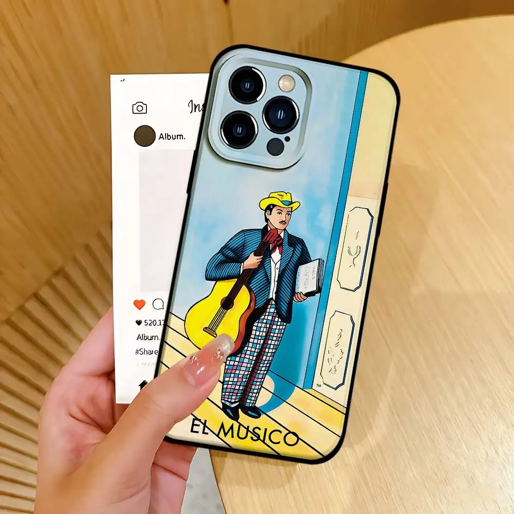 Casing Ponsel Bingo Meksiko Untuk IPhone 17 16 15 11 12 13 14 Pro Max 16 Plus 15Pro MAX