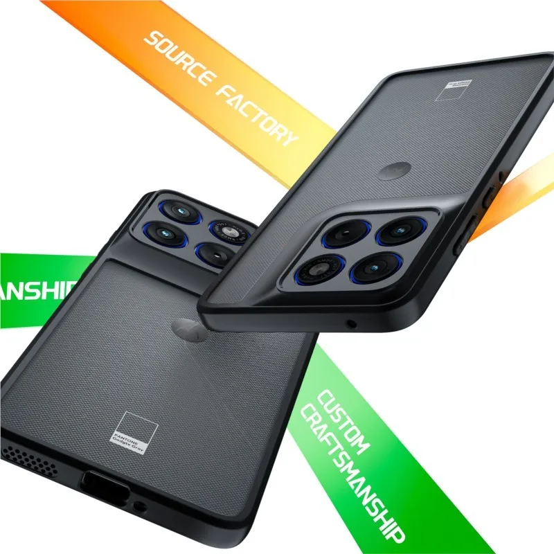 حافظة لهاتف موتورولا إيدج 70 لهاتف موتو إيدج 70 حافظة من البولي يوريثان غطاء شفاف غير لامع مقاوم للصدمات حافظة خلفية لهاتف موتو إيدج 70X70 اير #4