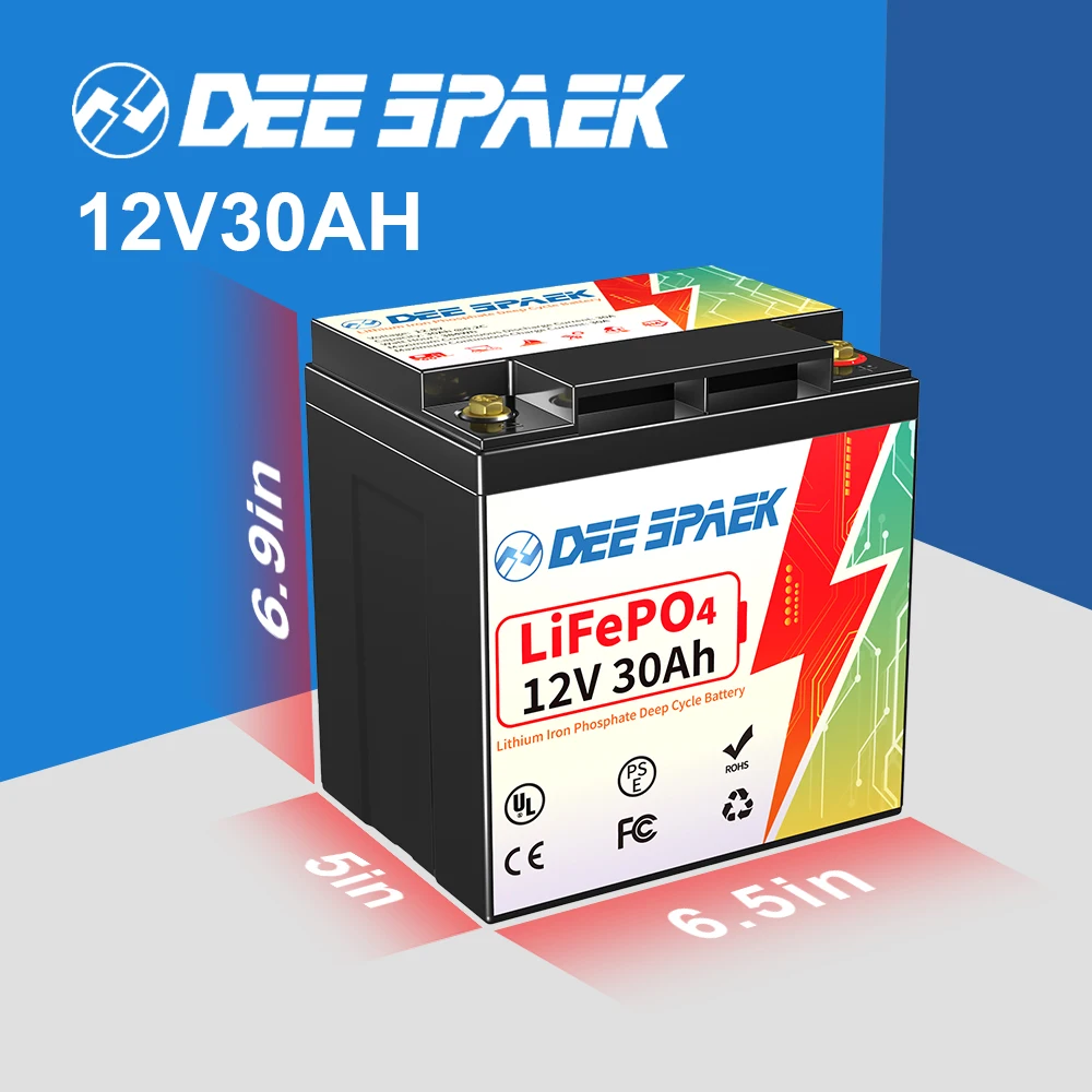 6ah 10ah 12ah 20ah 30ah 12V Lifepo4 Akku mit BMS Lithium Eisen Phosphat Energie speicher Batterie für RV Camper Kinder auto