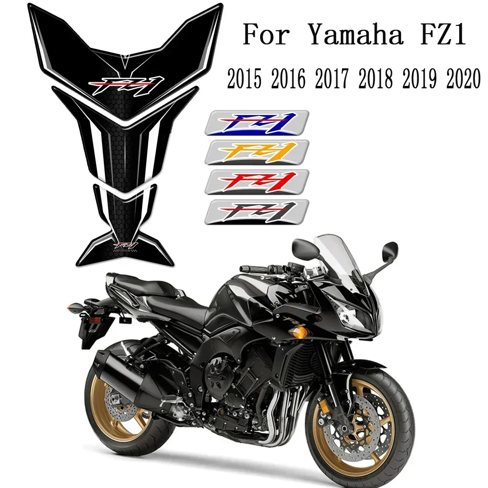 Motorcycle stickers  For Yamaha FZ1 FZ 1 FZ1N FZ1S Tank Pad Protection Stickers Knee Decal Kit Case Fairing Fender 2015 - 2020