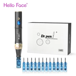 Dr. pen Ultima A8S penna Derma professionale Wireless con 12 batterie per macchina di bellezza Microneedling ad ago 2