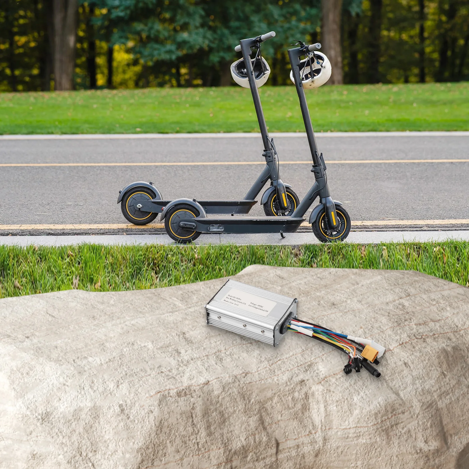 

For 48VDC Systems For Kukirin 48VDC Controller For Electric Scooters 10.4*6.6*3.4cm Compact Size Easy Installation