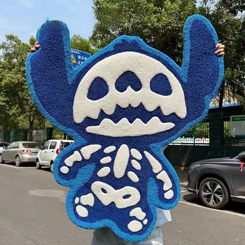 

Disney Stitch плюшевый ковер мультфильм аниме ковер Kawaii 3D ковер для отдыха стул напольный коврик спальня прикроватный ковер гостиная домашний декор