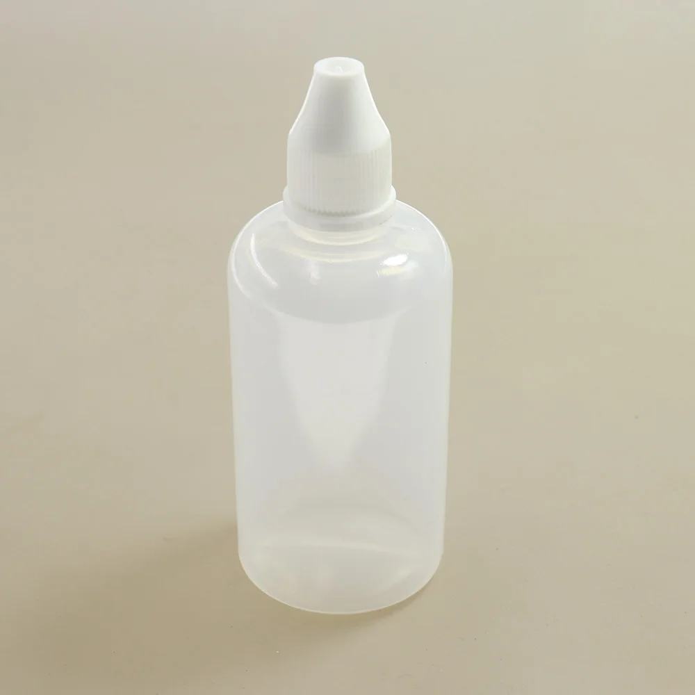 5ml/10ml/20ml/30ml/50ml/100ml/120ml Transparente Auslaufsichere Flüssigkeits-Tropfflaschen Nachfüllbare Leere Plastik-Quetschflaschen aus PE-Kunststoff – Detail 5