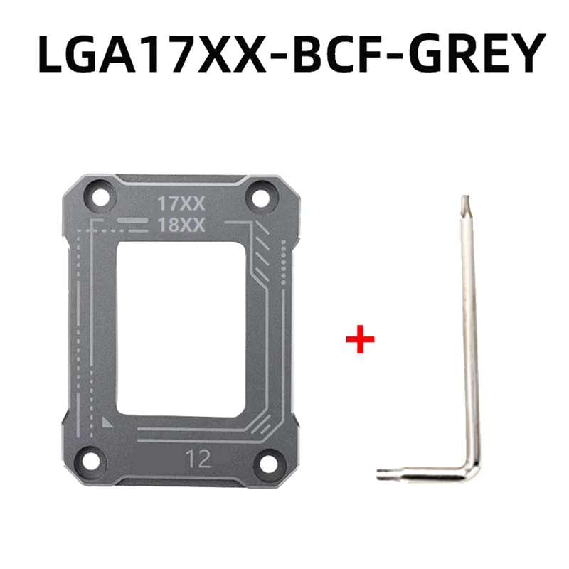 LGA17XX/18XX-BCF 12Th 13Th CPU Bending Correction Fixing Buckle CPU Bending Corrector Frame CPU Fixed