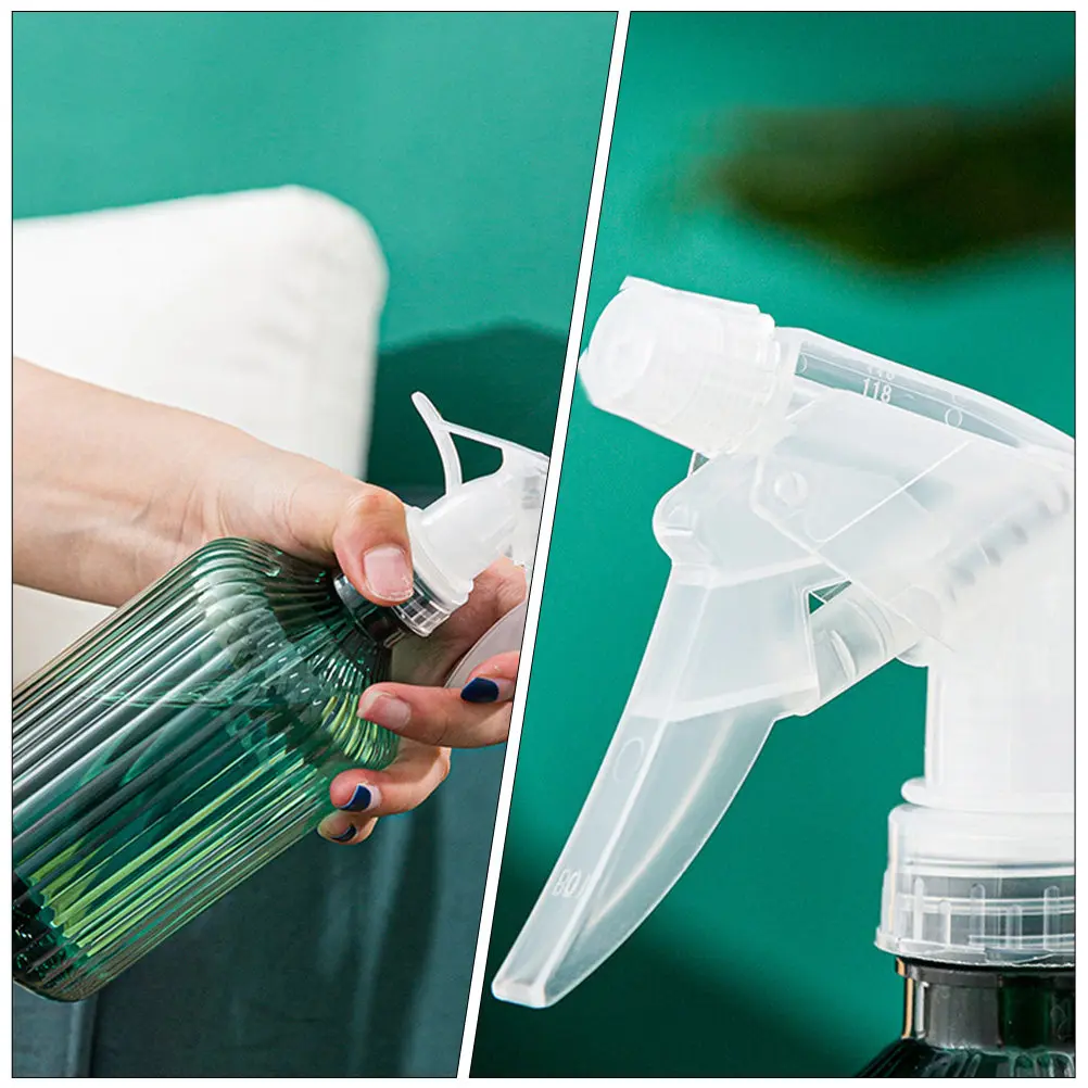 2Pcs Plastic Watering Misters Multipurpose Spray Bottles Gardening Home Cleaning Sprayers Ergonomic Comfortable Grip Efficient