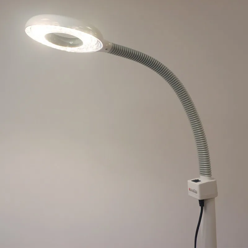 Beleza lâmpada de unhas LED luz fria lupa clipe lupa
