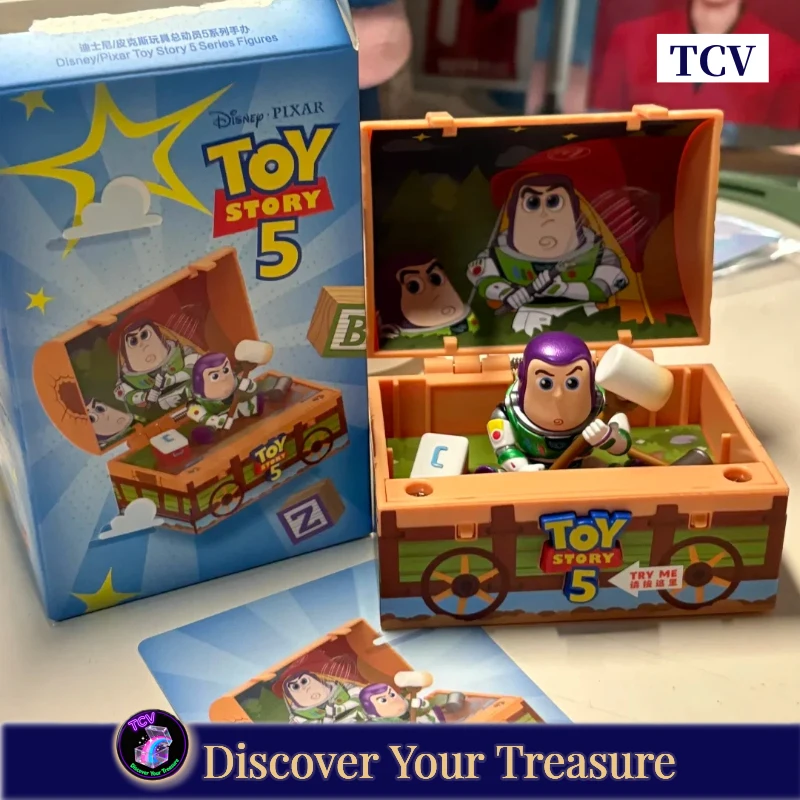 

Tcv Pop Mart Disney Pixar Toy Story 5 Series Blind Box Mystery Box Toy Doll Cute Anime Figure Ornaments Guess Bag Gift For Fans