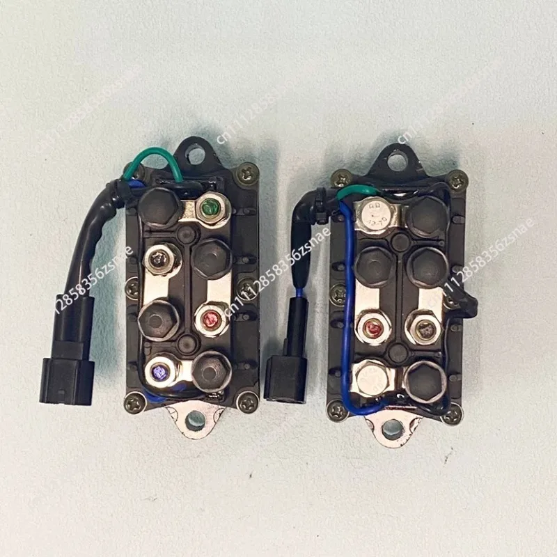 Outboard motor lifting relay lift switch, high-quality coil two-plug three-prong suction switch, universal for Yamaha