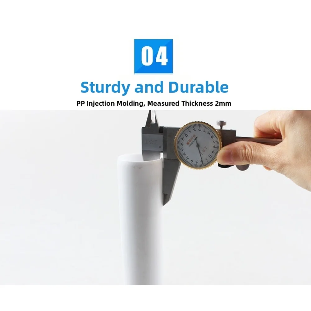 45mm G1 1/2 Internal Thread Water Pipe Joint PP Material for Dishwasher Drain and 40mm Outlet for Multi Device Setup
