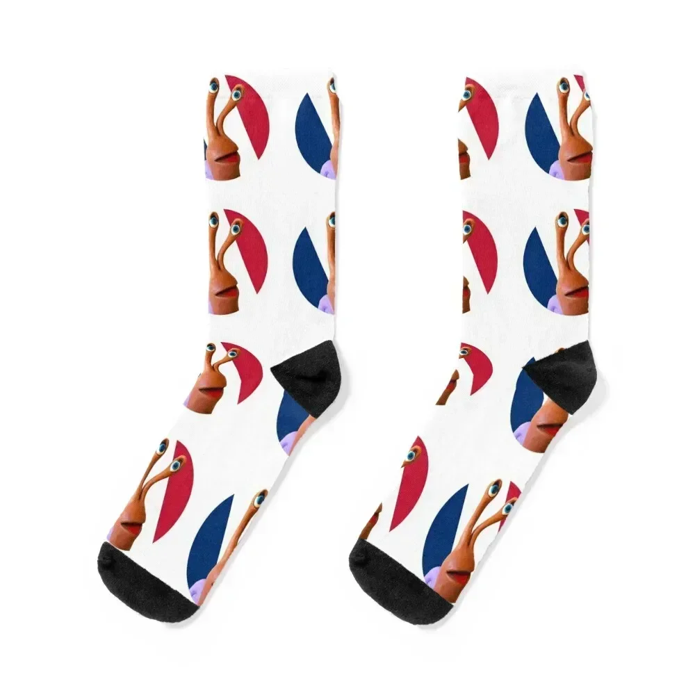 

@EscargotAuvin goes patriotic with French flag 2 Socks bright garter cool anti slip football retro Socks For Man Women's