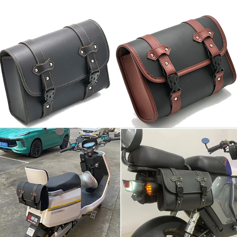 

For Sportster S 1250 883 XL 1200 For CMX500 Rebel Motorcycle Saddlebag Luggage Saddle Storage Pocket Tool Bag