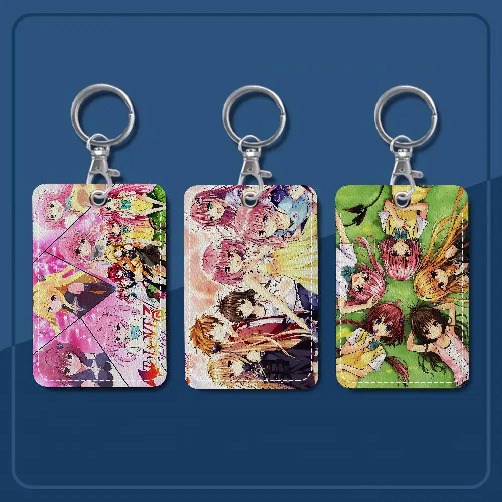 

Кожаный чехол-брелок для пропуска/карты доступа Love-Ru Darkness, прямоугольный, с кольцом для ключей