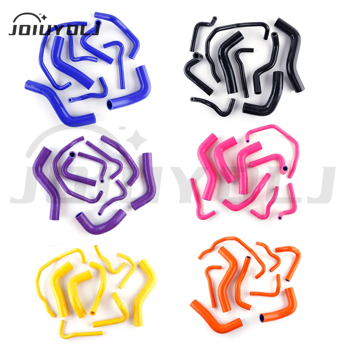 For 1989-1993 Mazda Roadstar/Miata/MX-5 NA6CE B6ZE 1.6L Engine Silicone Coolant Radiator Hose Kit