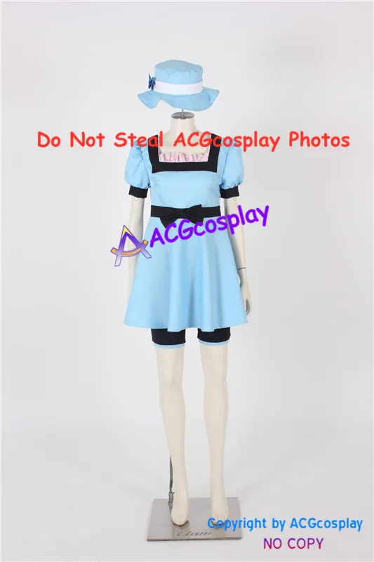 

Steins Gate Mayuri Shiina Cosplay Costume include hat acgcosplay costume dress