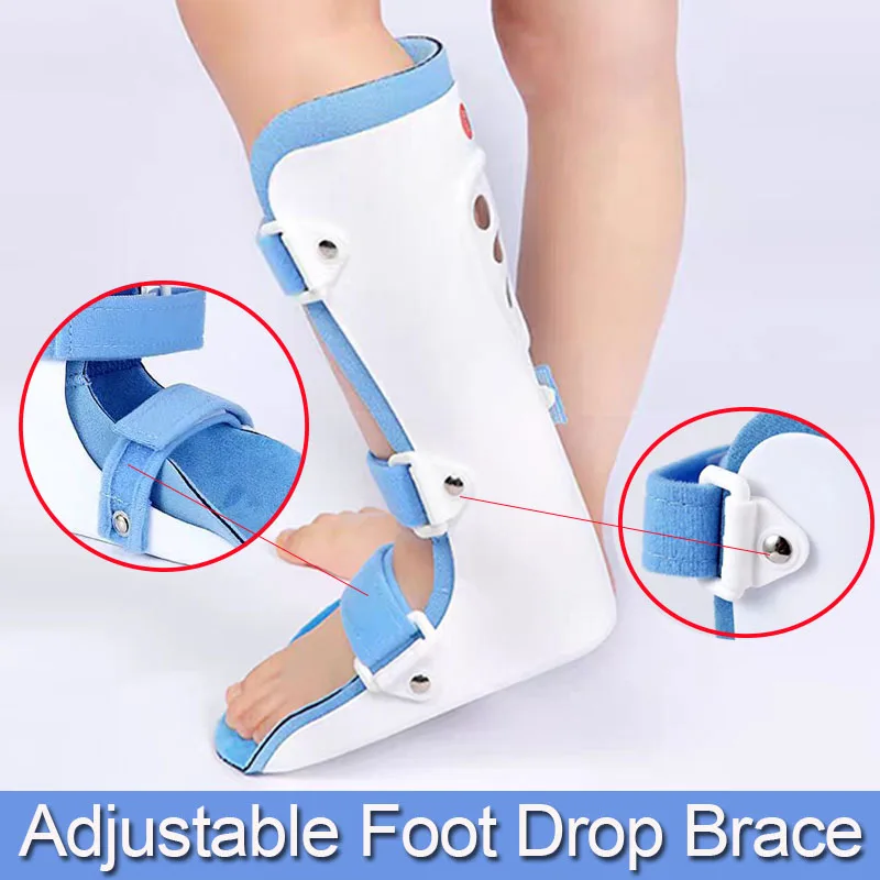 1Pcs Adjustable Children Foot Support-Kids Foot Drop Corrector-Ankle Joint Varus Valgus Calf Fracture Fixer