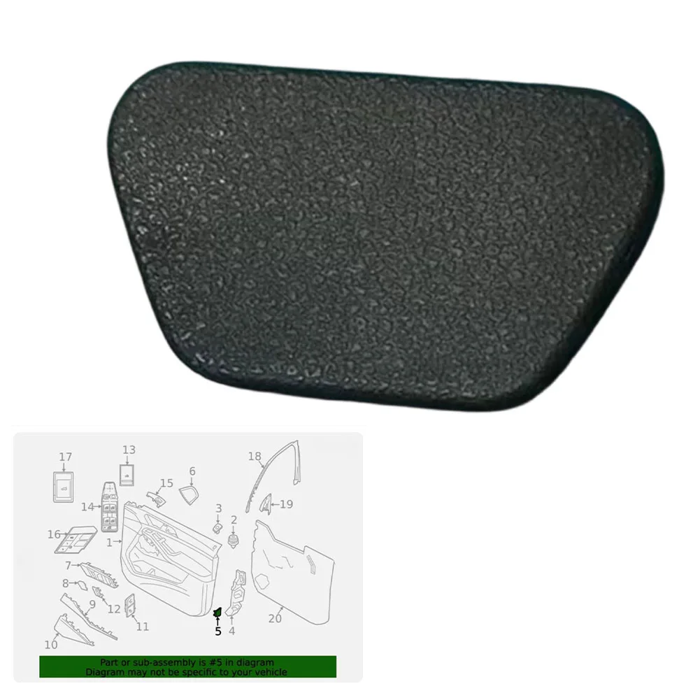 Door Side Trim Cover Cap Designed For BMW For X5 For X6 For X7 20192024 G05 G06 G07 Fits All Four Door Positions