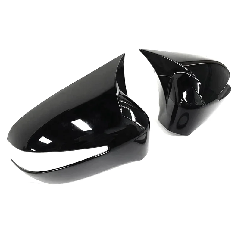 

Automotive Rearview Mirror Cover Horn Side Mirror Shell Decoration For Honda Civic 8Th Gen 2006-2011 Parts Accessories