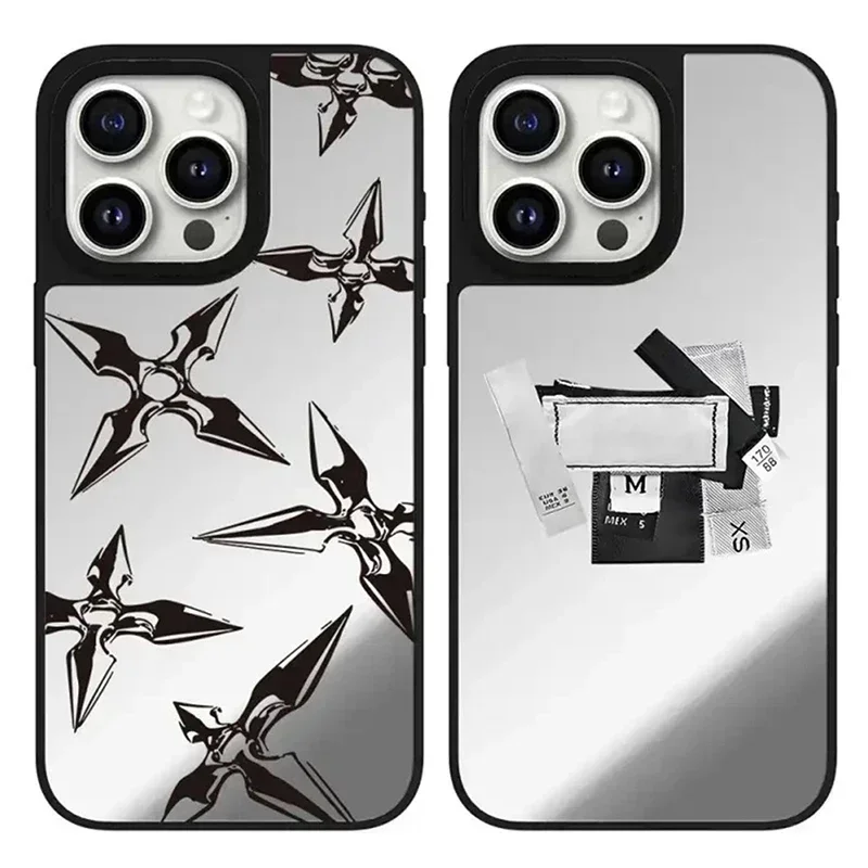 

Tag Fashion Mirror Magnetic iPhone 11 12 13 14 15 16 Pro Max Protective Case, Fits iPhone 16 Pro Max