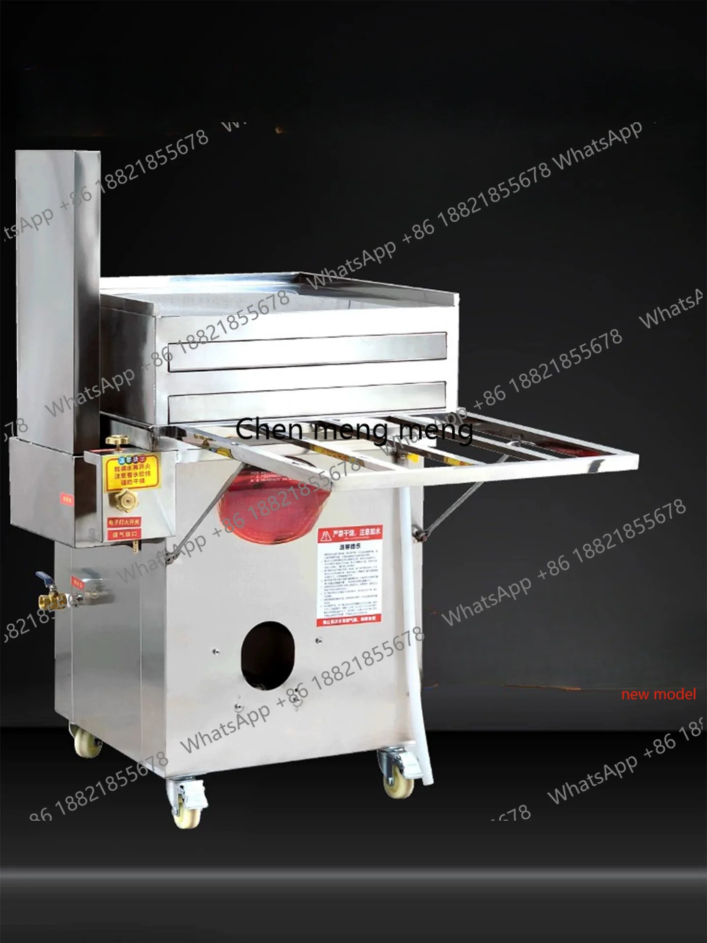 Medium and high pressure rice noodle steamer New rice noodle machine Commercial stall, new rice noodle machineA178