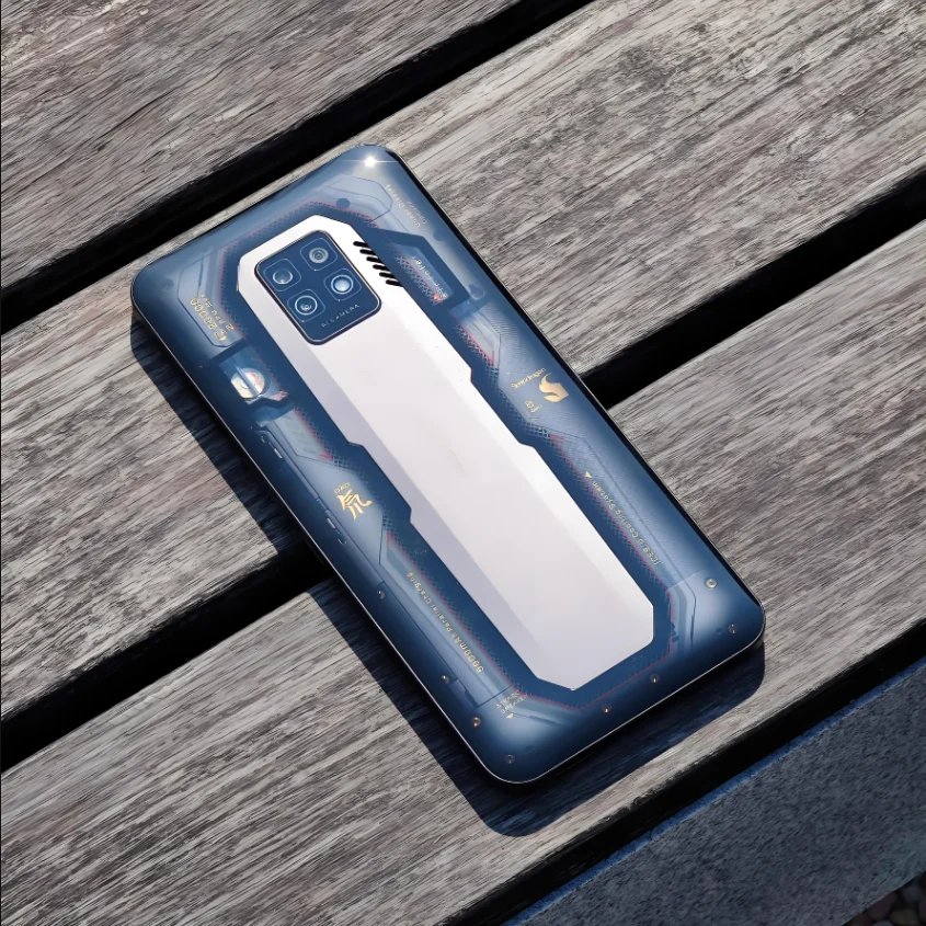 Nubia Red magic 5G / 6spro / 7spro, Gaming Phone , appearance 90%-95% old cell phones，Transparent shell, black outer shell