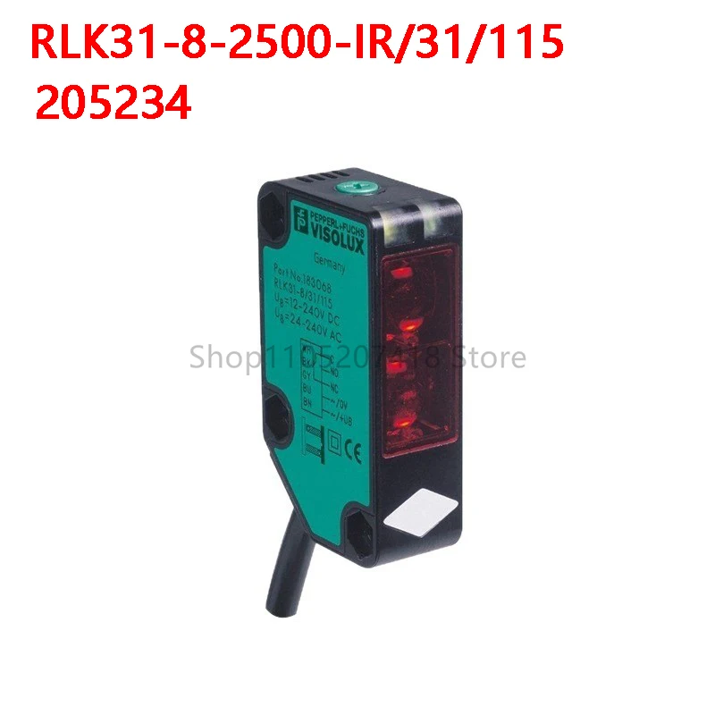 

1PCS/Lot RLK31-8-2500-IR/31/115 205234 photoelectric switch sensor original RLK31-8-2500-IR ﻿