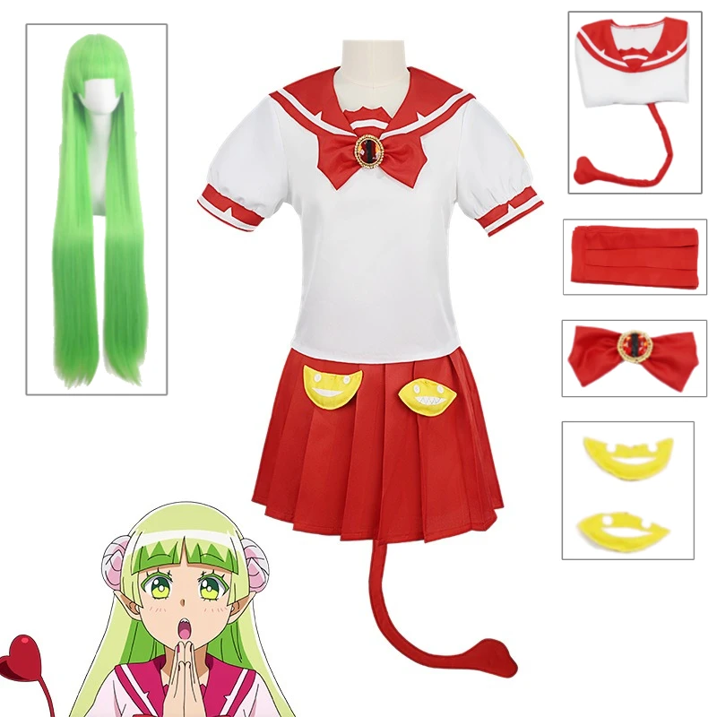 

Iruma Suzuki Alice Asmodeus Clara Valac Cosplay Costume Welcome To Demon School Babyls Uniform Full Set for Men Women Halloween