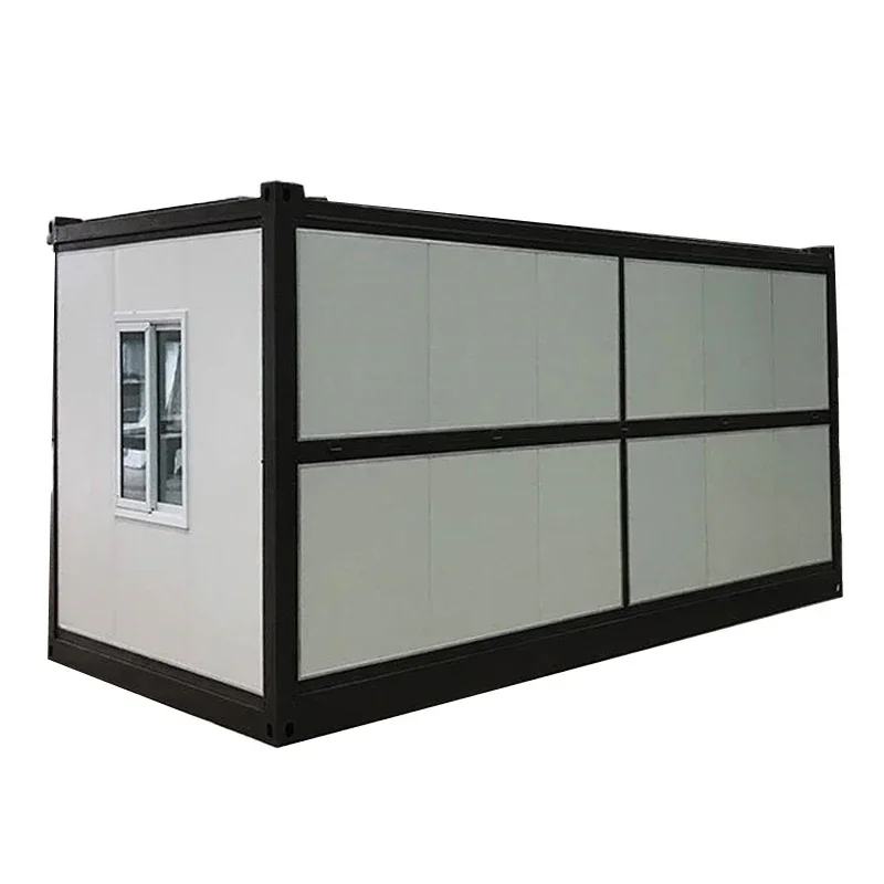 Prefabricated Folding Container Home Mobile Portable Foldable Collapsible Container House Home Office Storage Shop