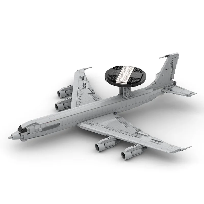 Boeing E-3 Sentry MOC Building Blocks Air Force Aircraft Model DIY Assemble Military Fighter Creative Bricks Toy Gifts 1700PCS