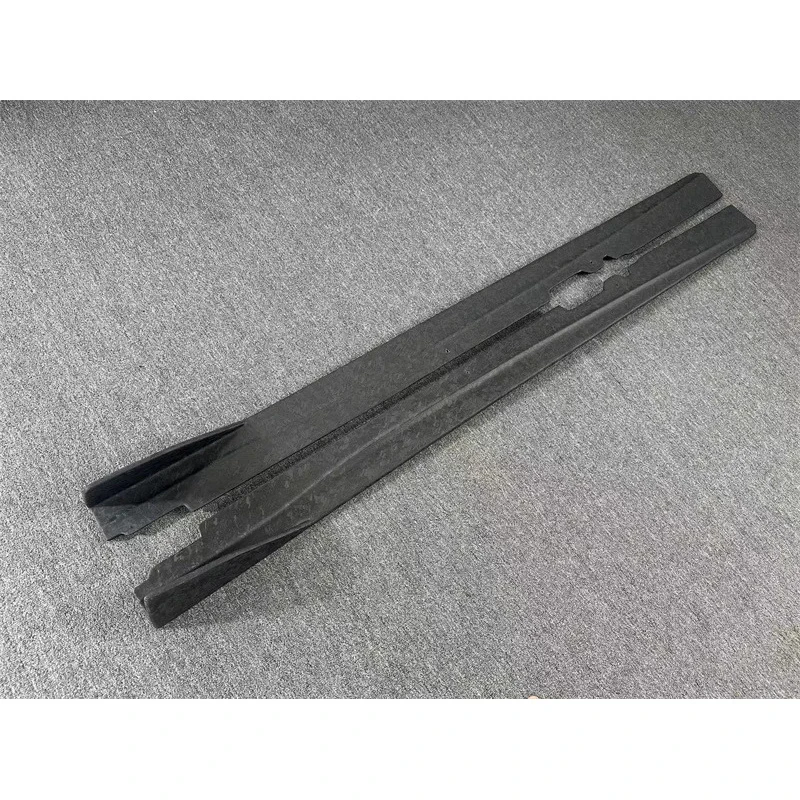 

Premium Matte Forged Carbon Fiber Side Skirt Bumper Separator Spoiler Exterior Mod Part For F12 Berlinetta