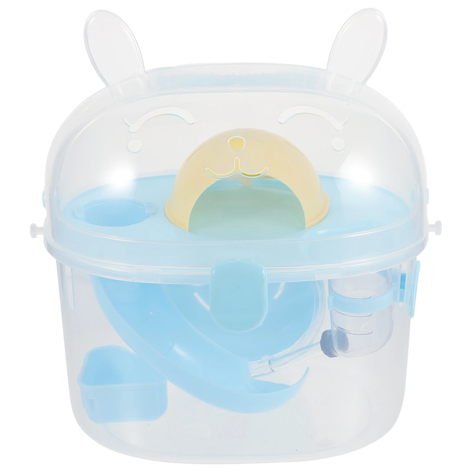 

Portable Cage Mouse Hamster Travel Carrier Small Animal Carriers Guinea Pig Rat Plastic Pet