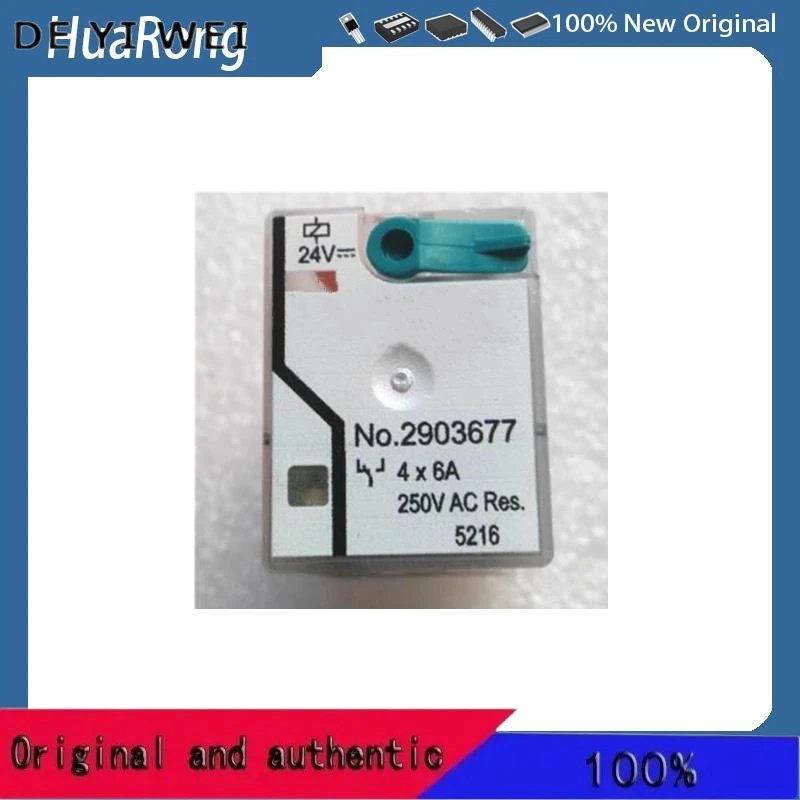 1 Pçs/lote No.2903677 6A 250VAC 24VDC