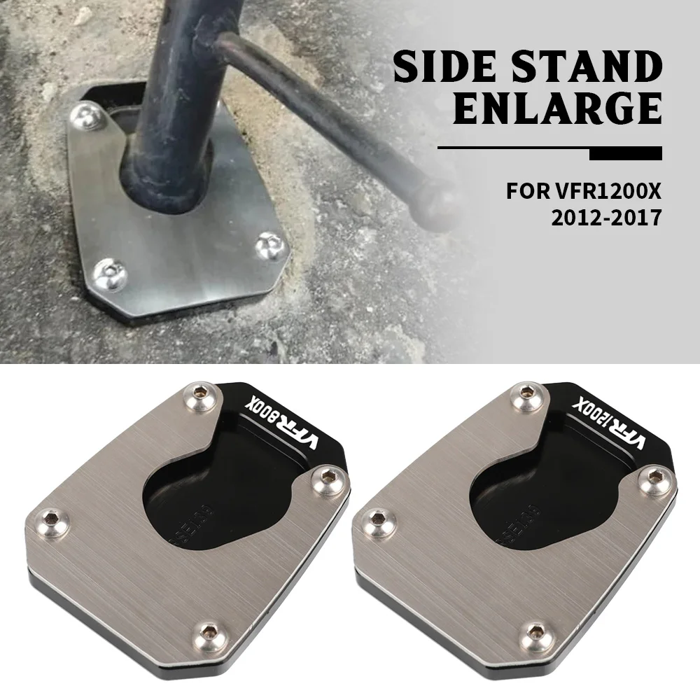 

Side Stand Pad Plate For HONDA VFR800X VFR1200X/DCT 1200 CROSSTOURER/DCT 2012-2021 Kickstand Enlarger Support Anti-skid Tool