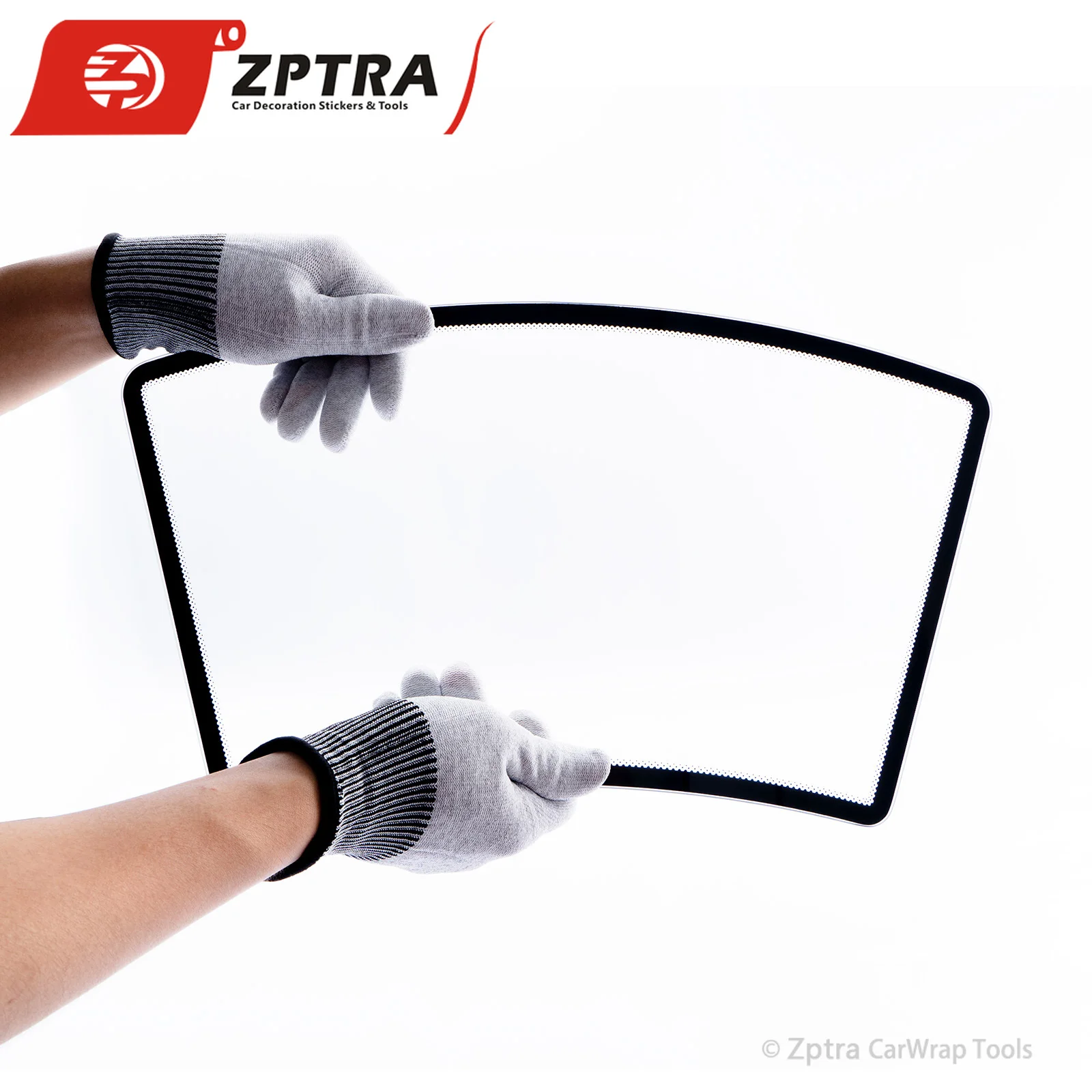 42x21.5cm Car Window Tint Film Brand Image Show Tempered Glass Windshield Model Car Wrap Tools