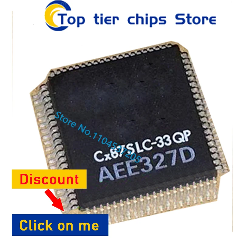 

1PCS 100% New&original CX87SLC-33QP QFP80