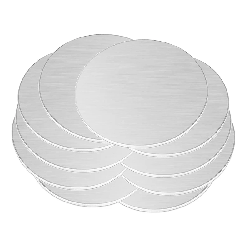 1 قطعة 1060 الألومنيوم جولة القرص الألومنيوم القرص القرص قطر 50 مللي متر-120 مللي متر سمك 0.8-6 مللي متر الألومنيوم القرص الألومنيوم القرص الألومنيوم