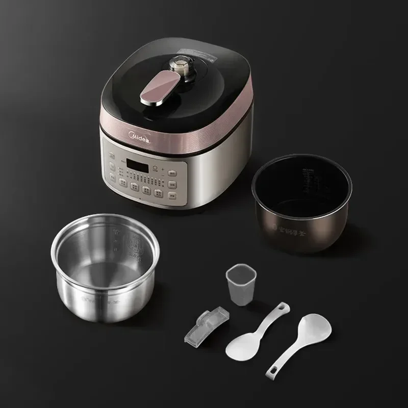 ميديا الضغط الذكي 5L جهاز طهي الأرز المنزل متعدد الوظائف IH التدفئة طباخ كهربائي الطبخ السريع متعدد الطباخ