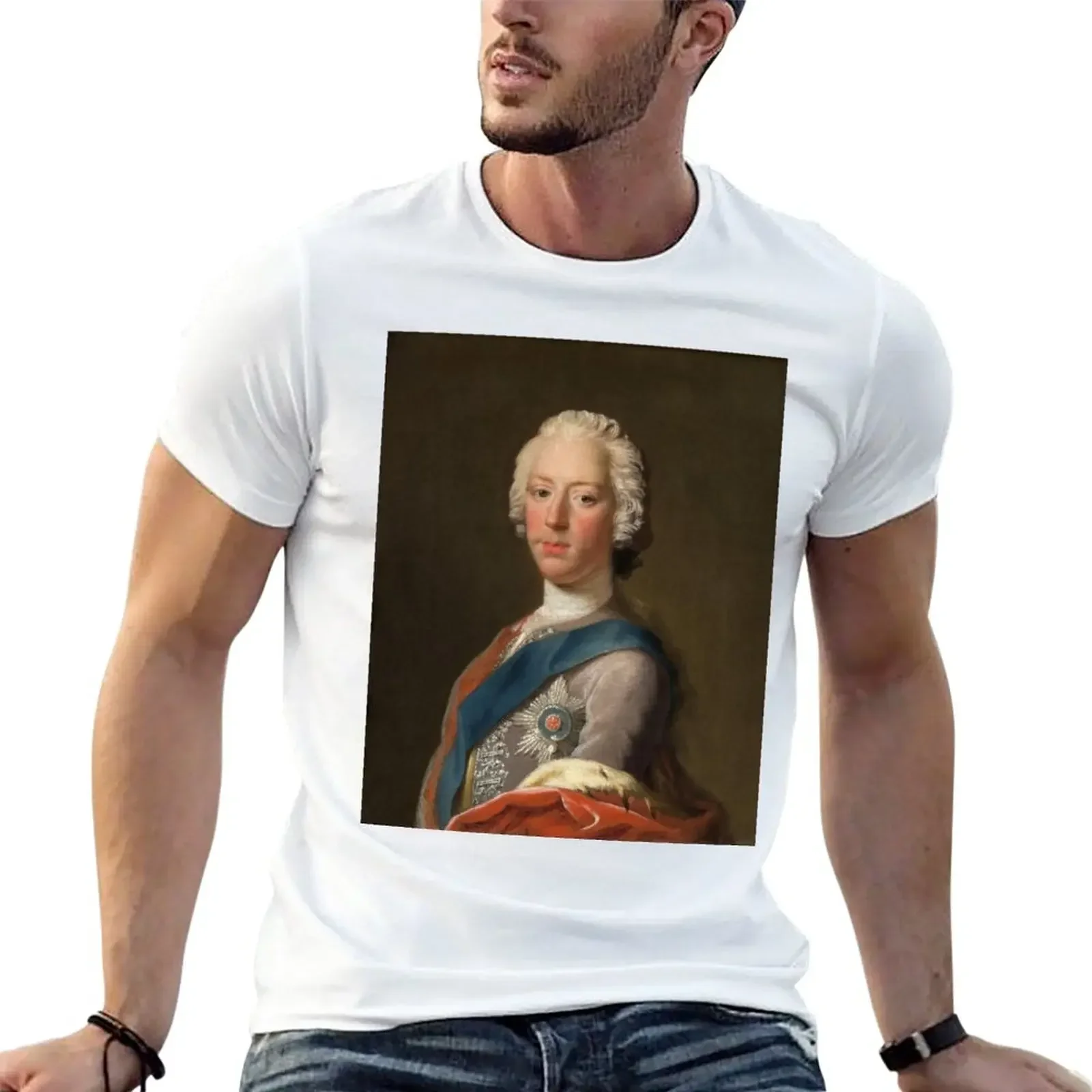 

Новая футболка Bonnie Prince Charlie (Charles Edward Stuart), корейские модные милые топы, простая футболка, мужские футболки