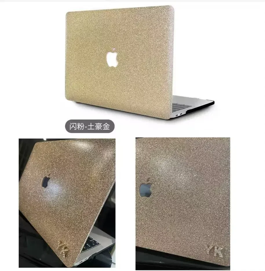 Customized Laptop Case Personalized Initials Name For Macbook Luxury Diamond 13 13.6 Inch For A2338 Air 13 A2337 A2179 2022 M2