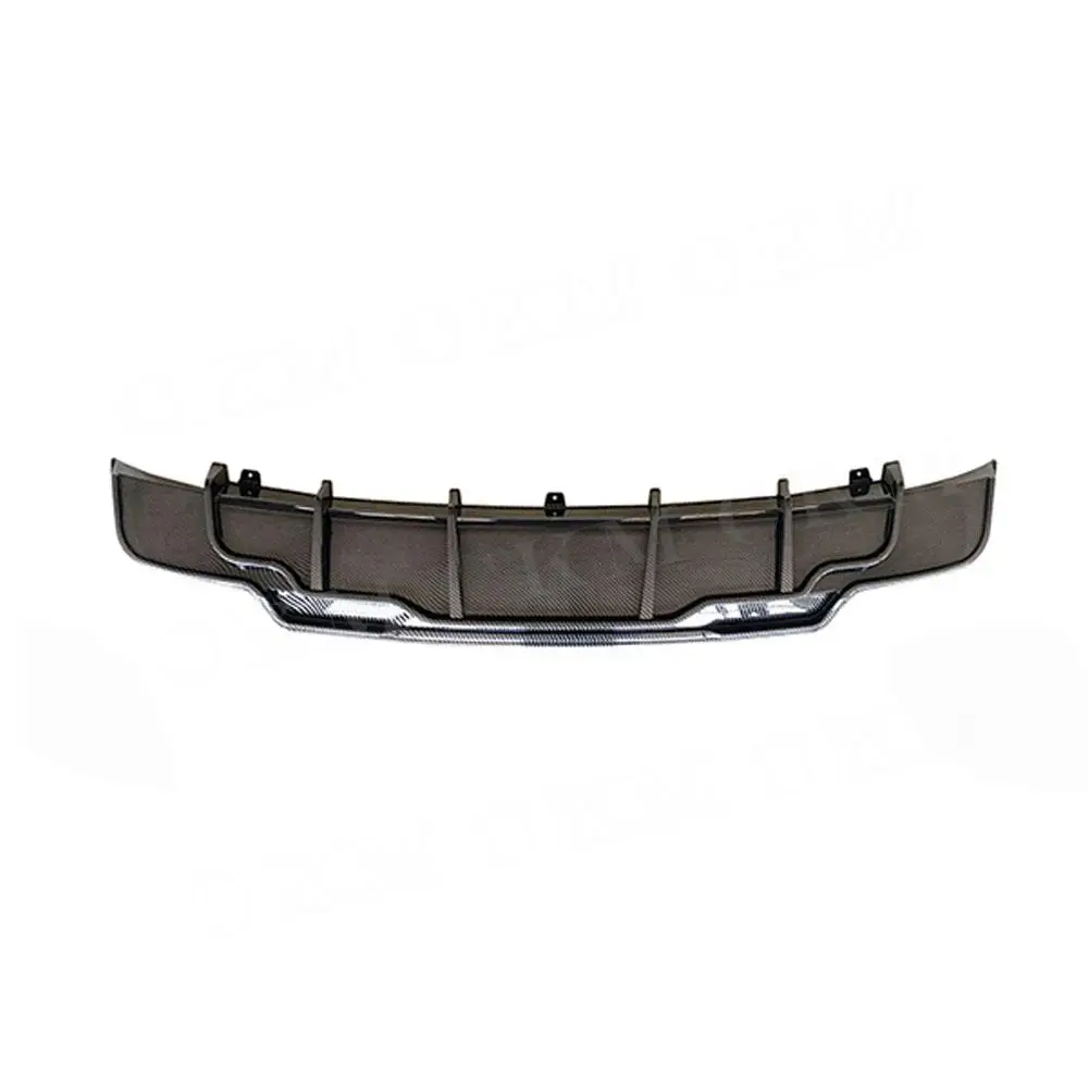 Rear Bumper Lip Chin Spoiler  ABS Gloss Black Rear Bumper Lip Diffuser Splitters Spoiler Body Kits Tuning For Tesla Model 3 view 5