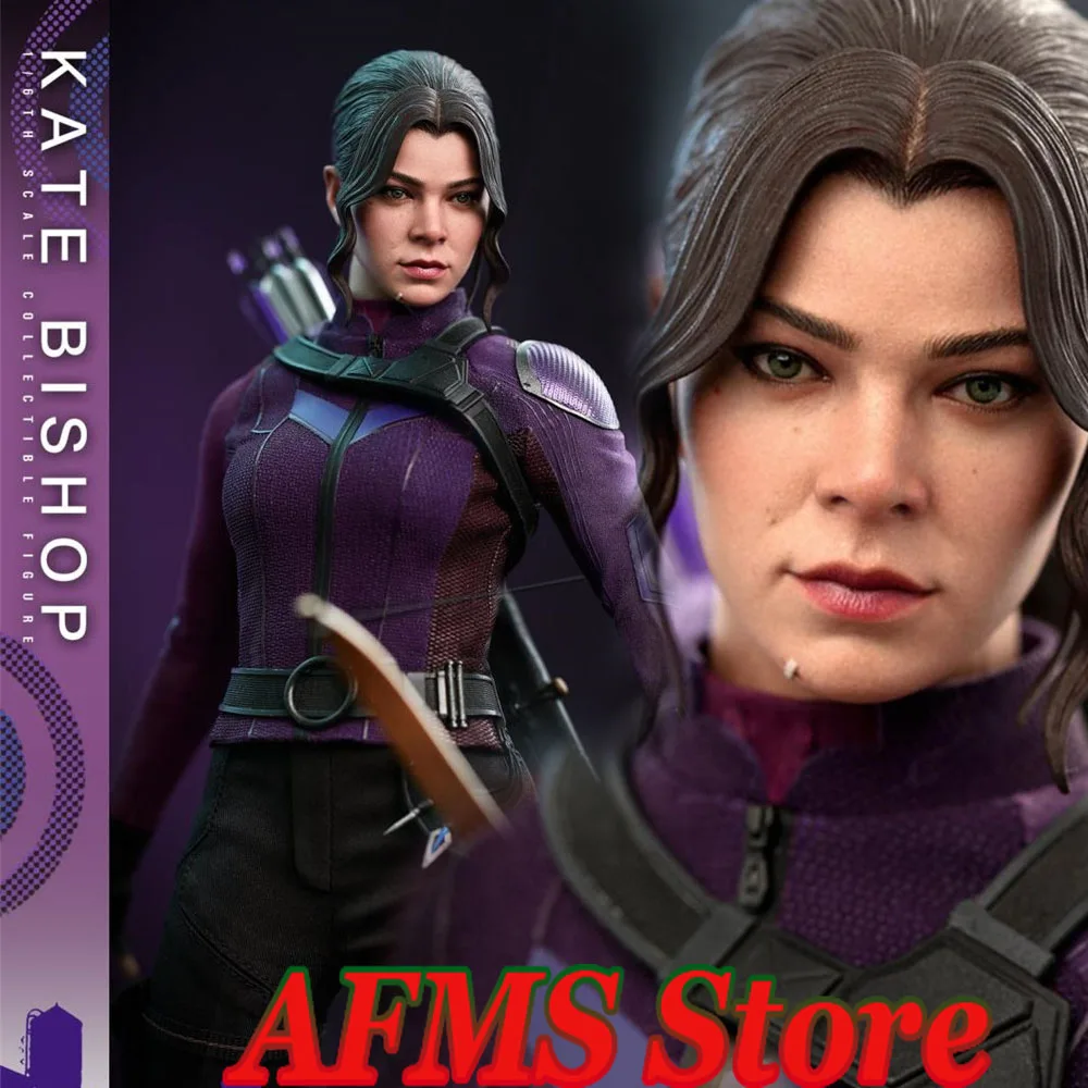 

Original Hot Toys 1/6 TMS074 Women Soldier Archer KATE BISHOP Hero Full Set 12inch Action Figure Body Model Toys