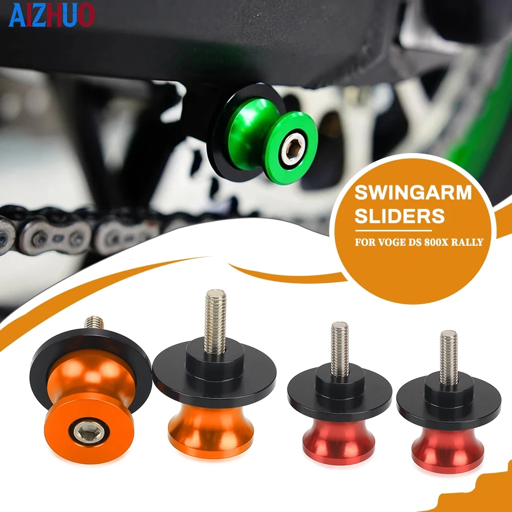 

For VOGE DS 800X Rally 2025 2026 800 dsx DS800X Rally ds800x 800dsx 8MM Swingarm Spools Swingarm Sliders Motorcycle Accessories