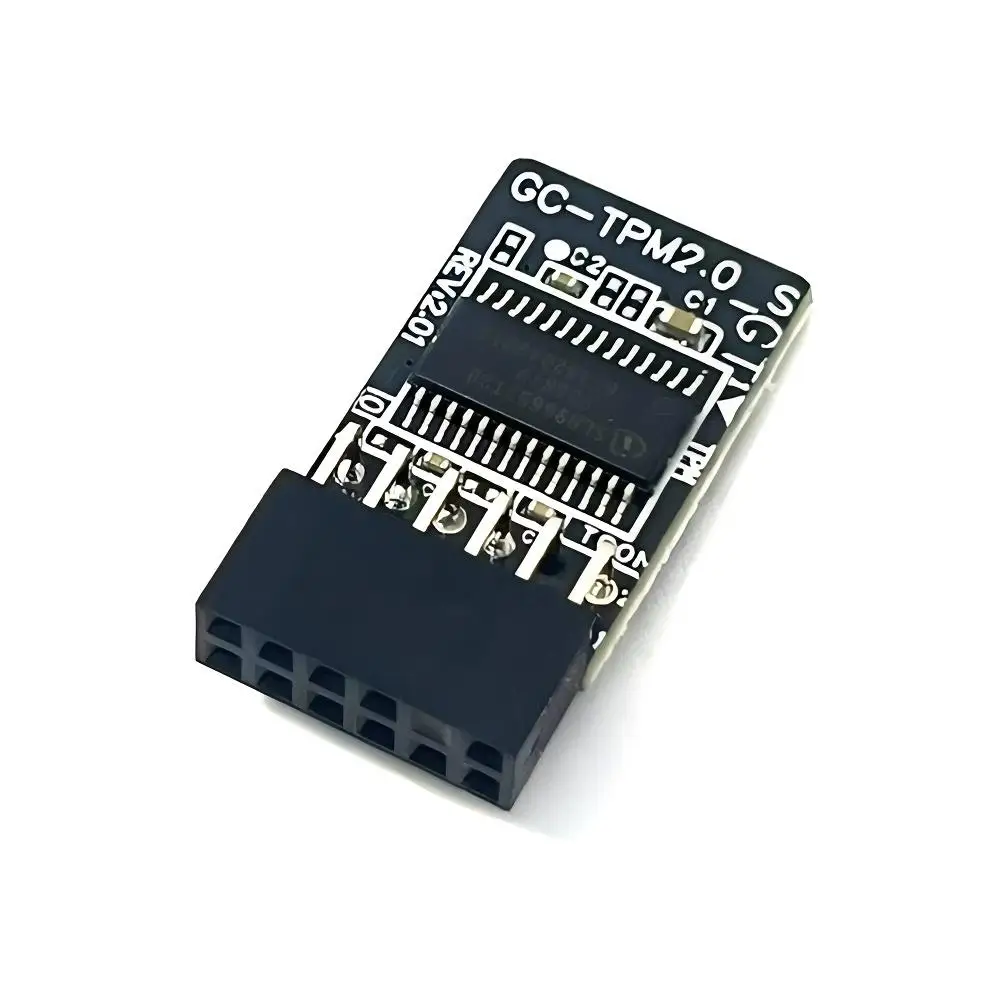 GC-TPM2.0_S 12pin-1 LPC TPM Security SLB9665 Module For GIGABYTE H310M/H370/H370M/H370N/B360M/B360/B550M/B550/B550M/B550I/Z370