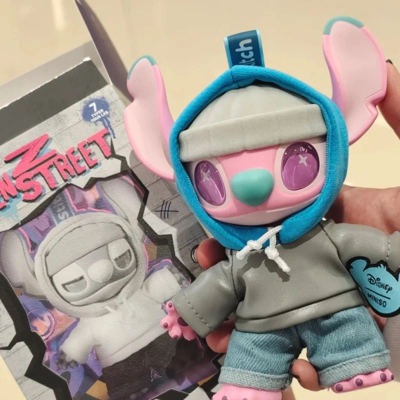 ใหม่ของแท้ STI Genz Street Series Blind Box Vinyl Pendant Mystery Box อะนิเมะรูปตกแต่งห้องคอลเลกชันของเล่น