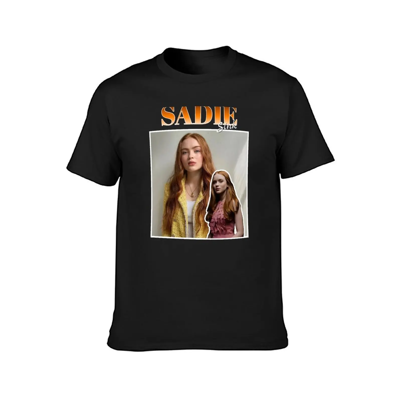 Sadie Sink T-Shirt graphics blanks vintage clothes for men