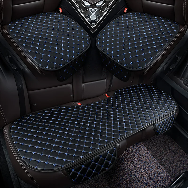 Wear-resistant PU Leather Seat Cover For BMW All Medels X3 X1 X4 X5 X6 Z4 525 520 F30 F10 E46 E90 Auto Accessories Protector