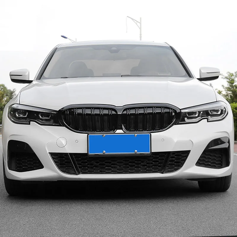 

Car Front Center Grille Sport Grilles Replacement ABS Fit For BMW 3 Series 320i 325i 330i M340i G20 G21 G28 2019-2022