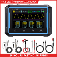 FNIRSI 2C53P Plus Upgraded 3 in1 Oscilloscope/Multimeter/DDS Signal Generator with Carrying CaseTablet Touch Screen Portable Di