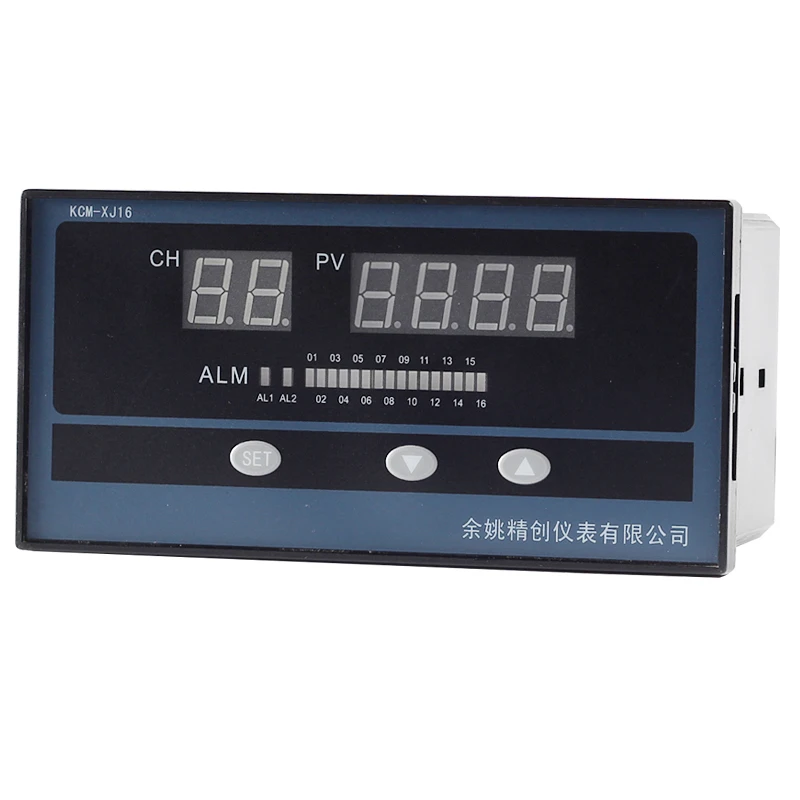 Multi-way Temperature Inspector 16-way 8-way PT100 Temperature Paperless Record RS485 Communication 4-20mA Transmission