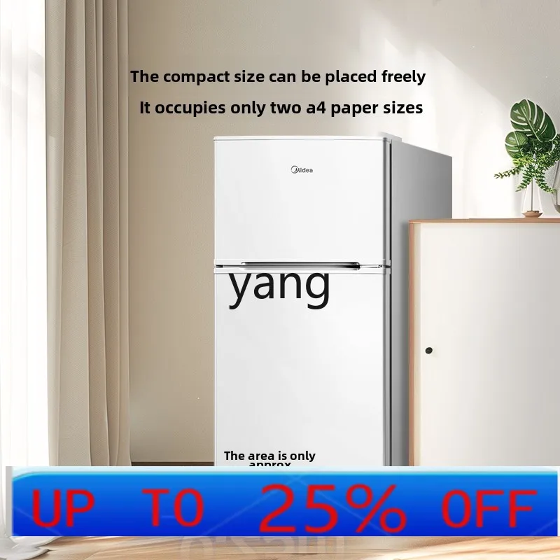 VC 110L + Double Open Two Door Home Dormitory Rental Office Energy Saving Mini Mini Refrigerator